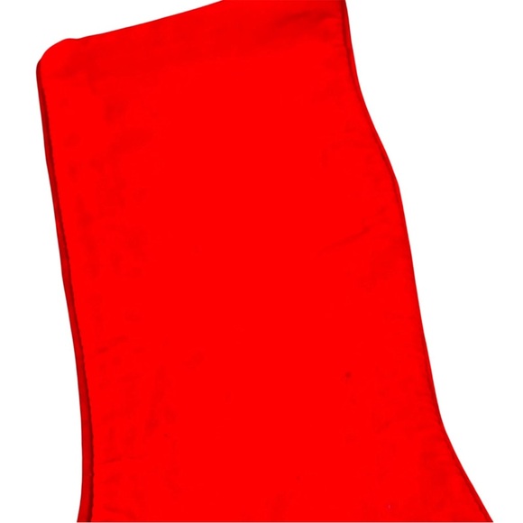 Vintage 17" 100% Wool Needlepoint Christmas Stocking Bears Holiday Stocking Blue - Picture 7 of 8